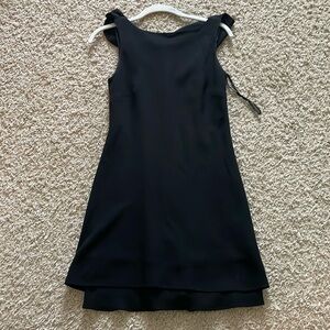 Black elegant dress 4p